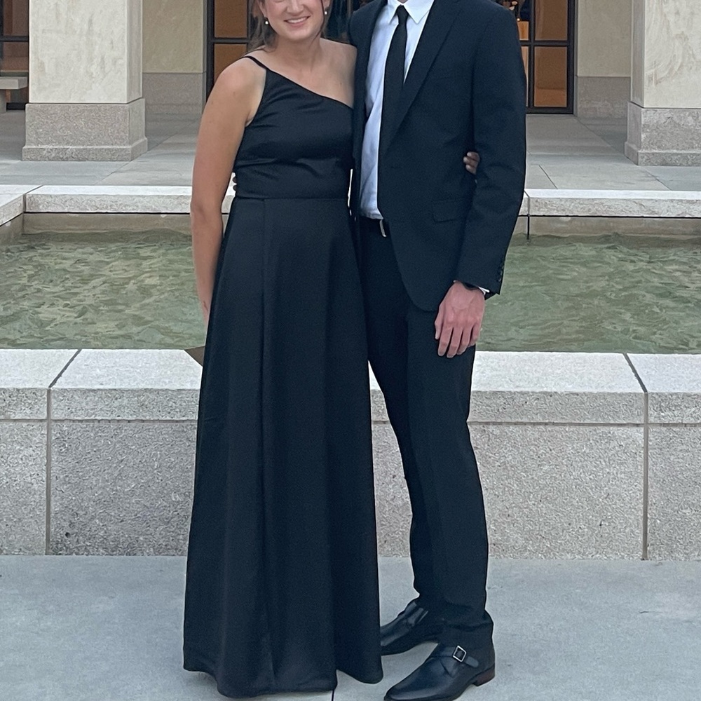 Mumu Shannon One Shoulder Bridesmaid M